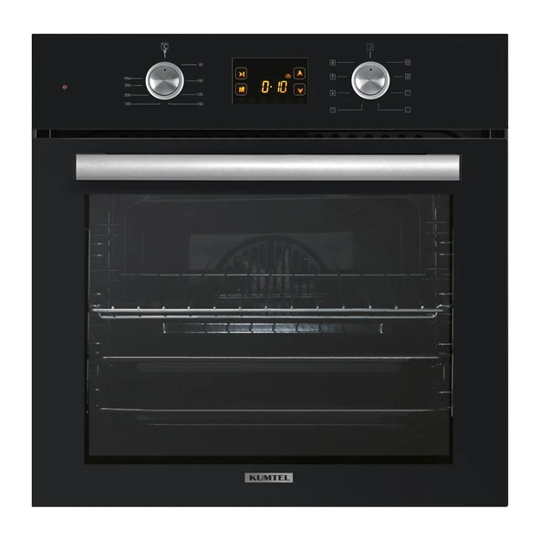 Kumtel Siyah Cam Vitroseramik / Dokunmatik Ankastre Set - 8 Programlı - Resim 4