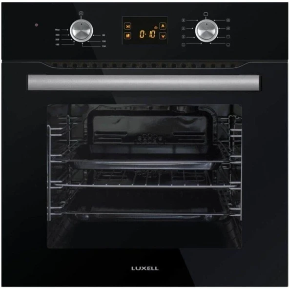 Kumtel Ddt Siyah Cam Ankastre Fırın ürün görseli 1