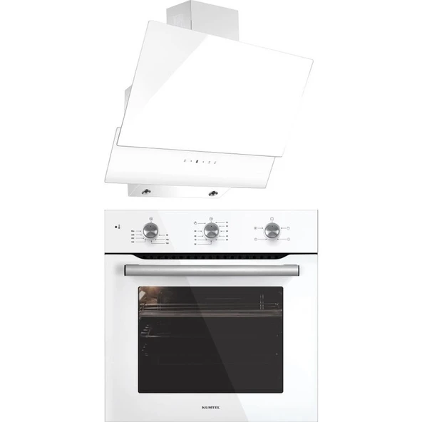 Kumtel 2'Li Camlı Ankastre Set (A6-SF2 + DA6-835) ürün görseli