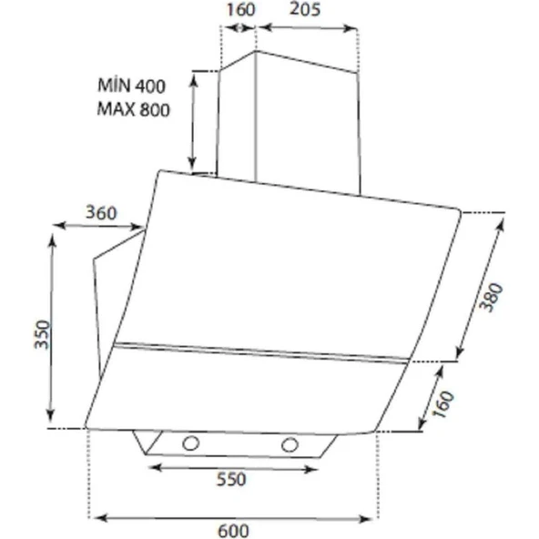 Kumtel Ankastre 2 Li Set Kumandalı Rustik Bej - Resim 4