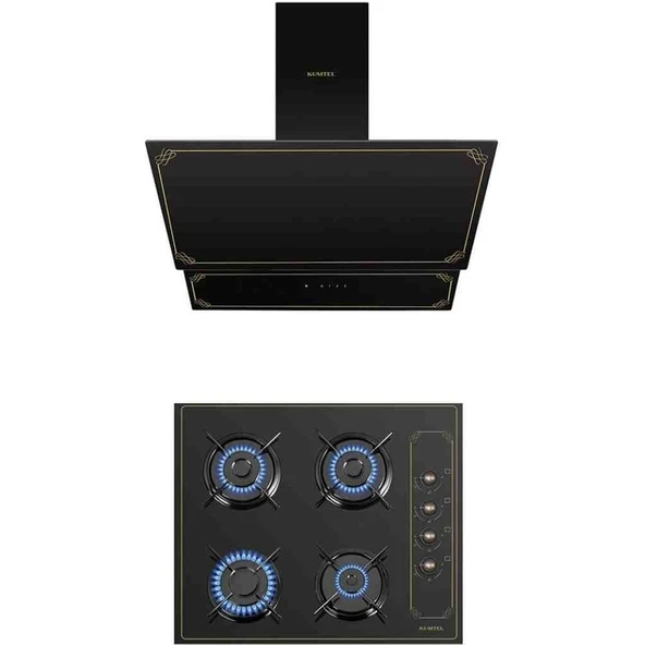 Kumtel Cam Ankastre 2 Li Set Kumandalı ürün görseli