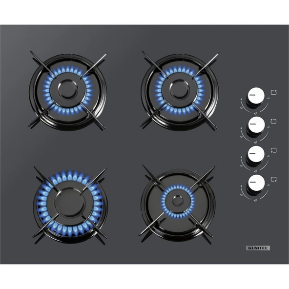 Kumtel KO-40TAHDF Siyah Cam Ankastre Ocak ürün görseli