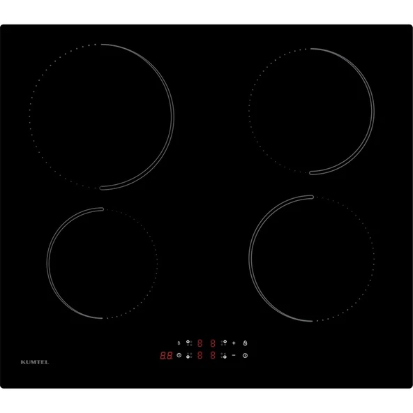 Kumtel Elektrikli Indüksiyonlu Dört Gözlü Ankastre Ocak Hı6-4tb ürün görseli