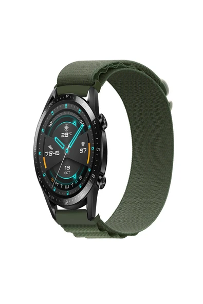 KRETON KRETON Huawei Watch Gt2 46mm Uyumlu Kordon Alpine Loop Döngü Spor Kayış - Resim 10
