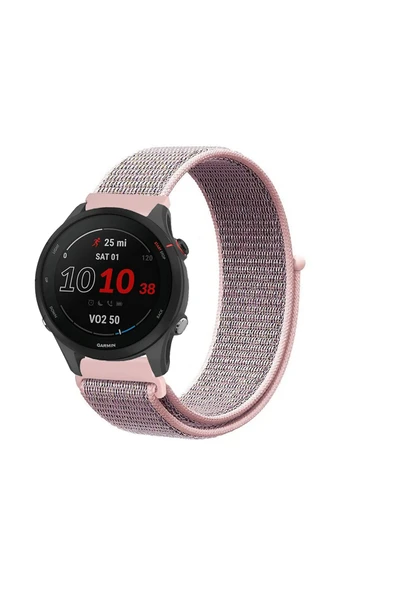 KRETON KRETON Garmin Forerunner 255 Uyumlu Spor Kumaş Desenli Cırt Cırtlı Kordon Kayış - Resim 2
