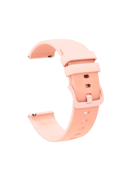 KRETON KRETON Samsung Galaxy Watch 6 Classic 43mm / 47mm ile Uyumlu Kordon Yumuşak Dokulu Tokalı Silikon Kayış - Resim 4