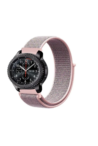 KRETON KRETON Samsung Gear S3 Frontier Uyumlu Spor Kumaş Desenli Cırt Cırtlı Kordon Kayış - Resim 8