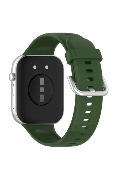 KRETON KRETON Huawei Watch Fit 3 / Fit 4 / Fit 4 Pro Ile Uyumlu Kordon Jel Silikon Tokalı Kayış - Resim 11