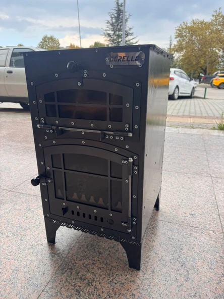 Dorello Karadeniz Fırınlı Orta Boy Soba  Dayanıklı ve Yüksek Isı Verimli - Resim 4
