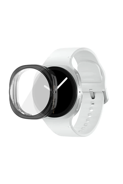 KRETON KRETON Samsung Galaxy Watch 8 40mm ile Uyumlu Kasa Ve Ekran Koruyucu 360 Tam Koruma Silikon Kılıf ürün görseli