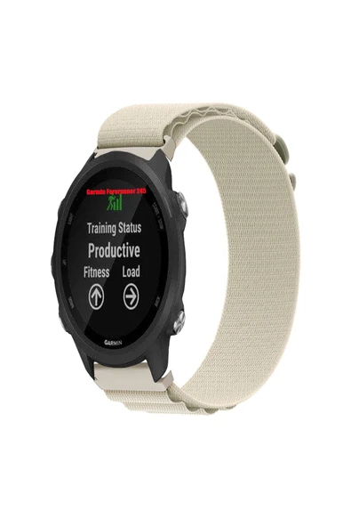 KRETON KRETON Garmin Forerunner 245 / 245 Music Uyumlu Kordon Alpine Loop Döngü Spor Kayış - Resim 7