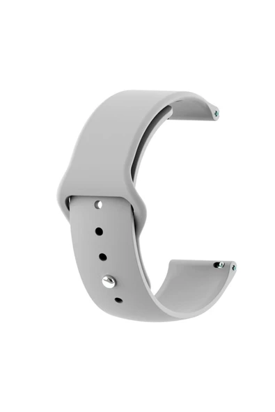 KRETON KRETON Haylou Rs4 Plus Ile Uyumlu Yumuşak Dokulu Silikon Kordon Kayış (20MM) - Resim 11