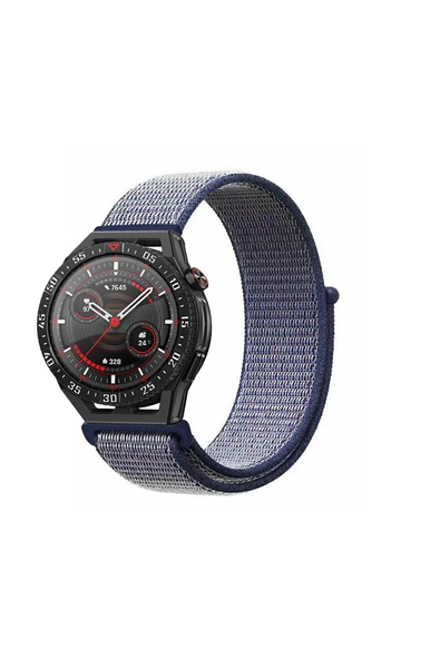 KRETON KRETON Huawei Watch Gt3 SE Uyumlu Spor Kumaş Desenli Cırt Cırtlı Kordon Kayış - Resim 9