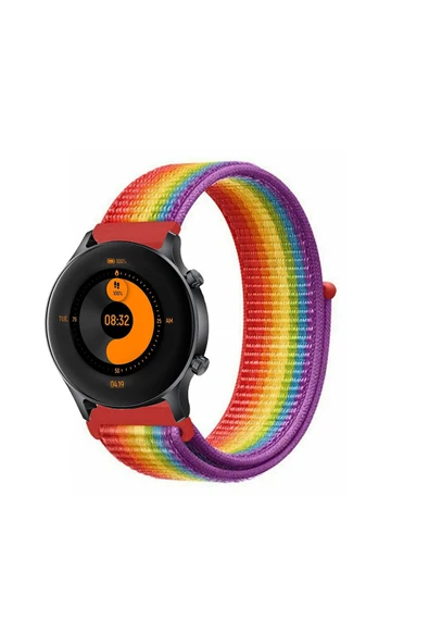 KRETON KRETON RS3 LS04 Uyumlu Spor Kumaş Desenli Cırt Cırtlı Kordon Kayış - Resim 2