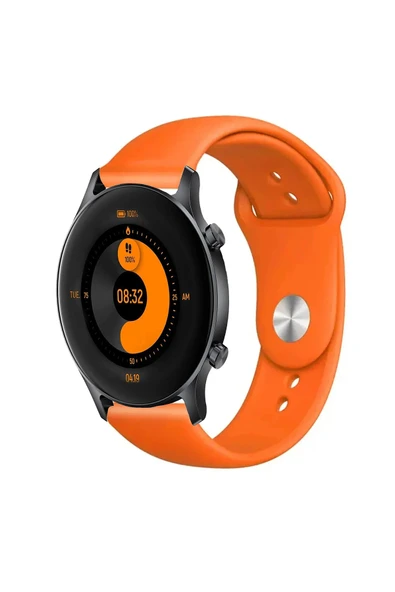 KRETON KRETON Haylou Rs3 Ls04 Ile Uyumlu Yumuşak Dokulu Silikon Kordon Kayış - Resim 8