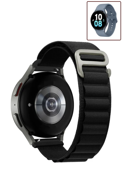 KRETON KRETON Samsung Galaxy Watch 5 40mm/44mm Uyumlu Kordon Alpine Loop Döngü Spor Kayış - Resim 8