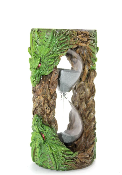 Polyester Dragon Tasarımlı Kum Saati Model 2 ürün görseli 1