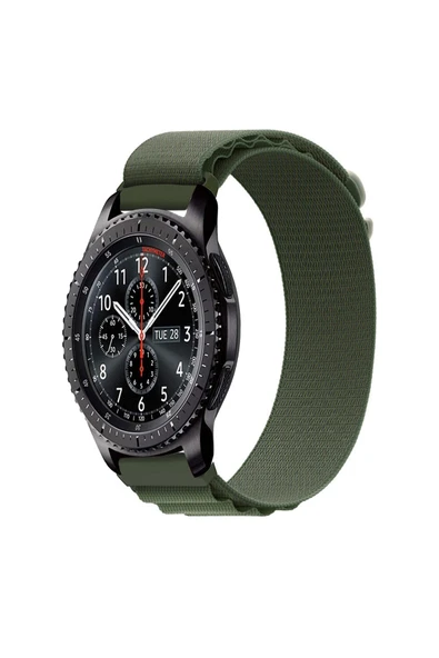 KRETON KRETON Samsung Gear S3 Frontier Uyumlu Kordon Alpine Loop Döngü Spor Kayış - Resim 11