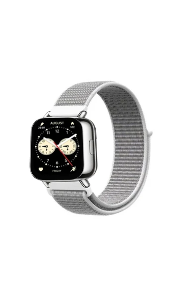 KRETON KRETON Xiaomi Redmi Watch 5 Lite / 5 Active Uyumlu Spor Kumaş Desenli Cırt Cırtlı Kordon Kayış - 2