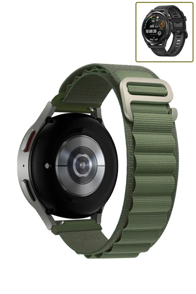 KRETON KRETON Huawei Watch Gt Runner Uyumlu Kordon Alpine Loop Döngü Spor Kayış - Resim 9