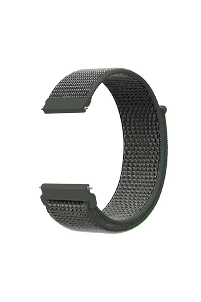 KRETON KRETON Huawei Watch Ultimate Uyumlu Spor Kumaş Desenli Cırt Cırtlı Kordon Kayış - Resim 2