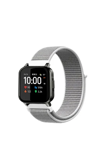 KRETON KRETON Haylou LS02 Uyumlu Spor Kumaş Desenli Cırt Cırtlı Kordon Kayış - Resim 8