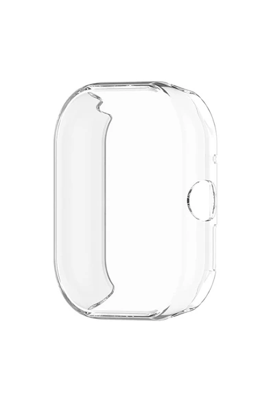 KRETON KRETON Redmi Watch 4 Uyumlu Kasa ve Ekran Koruyucu 360 Tam Koruma Silikon Kılıf - Resim 4