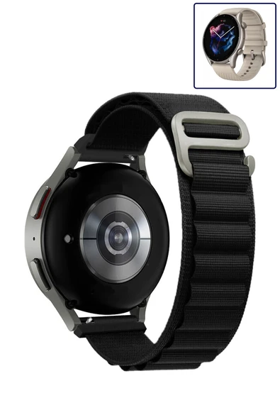 KRETON KRETON Amazfit GTR3-GTR3 PRO Uyumlu Kordon Alpine Loop Döngü Spor Kayış - Resim 12