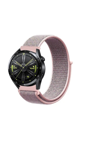 KRETON KRETON Huawei Watch Gt3 46mm Uyumlu Spor Kumaş Desenli Cırt Cırtlı Kordon Kayış - Resim 3