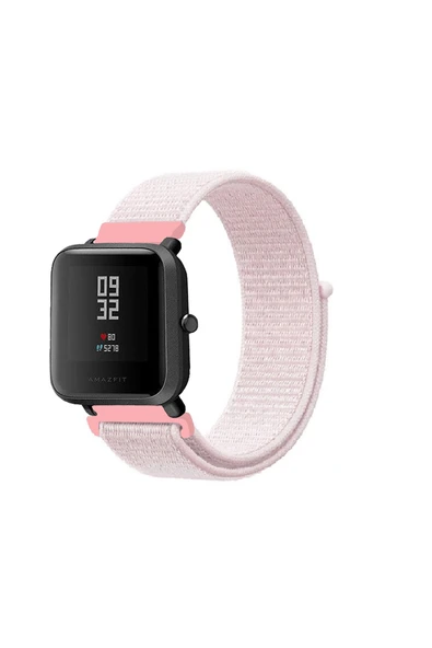 KRETON KRETON Amazfit BİP-BİPU-BİPS-BİP LİTE-BİPUPRO-BİP3 Uyumlu Spor Kumaş Desenli Cırt Cırtlı Kordon Kayış - Resim 6