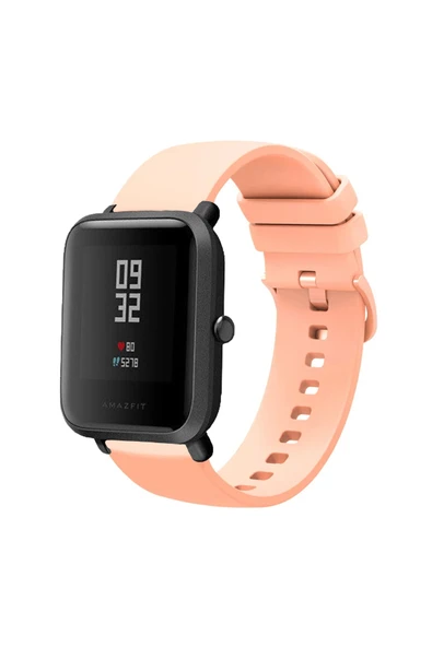 KRETON KRETON Amazfit BİP-BİPU-BİPS-BİP LİTE-BİP3-BİP3PRO İLE Uyumlu Kordon Yumuşak Dokulu Tokalı Silikon Kayış - Resim 10