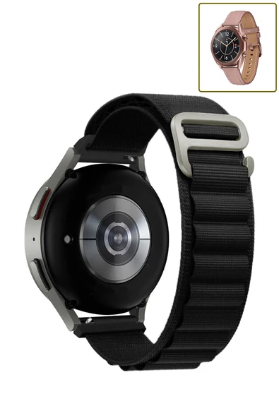 KRETON KRETON Samsung Galaxy Watch 3 41mm Uyumlu Kordon Alpine Loop Döngü Spor Kayış - Resim 8