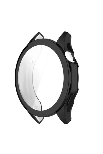 KRETON KRETON Huawei Watch GT4 46mm Uyumlu Kasa ve Ekran Koruyucu 360 Tam Koruma Silikon Kılıf - Resim 3