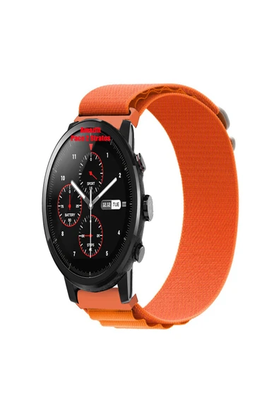 KRETON KRETON Amazfit Pace 2 Stratos Uyumlu Kordon Alpine Loop Döngü Spor Kayış - Resim 8