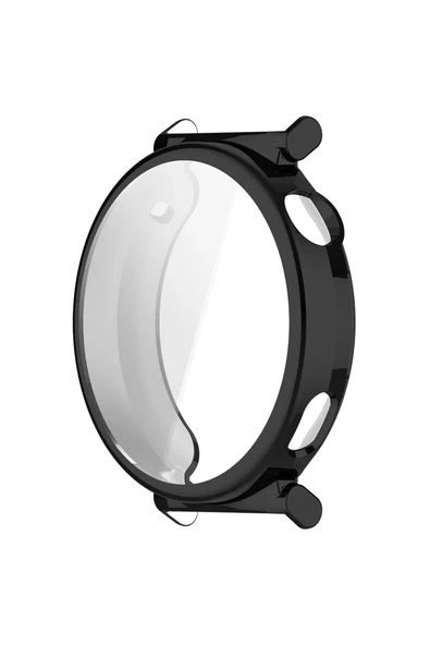 KRETON KRETON Huawei Watch Gt5 41mm ile Uyumlu Kasa Ve Ekran Koruyucu 360 Tam Koruma Silikon Kılıf - Resim 7