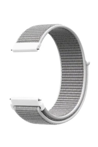 KRETON KRETON Garmin VivoMove Luxe , Style , HR Uyumlu Spor Kumaş Desenli Cırt Cırtlı Kordon Kayış - Resim 2