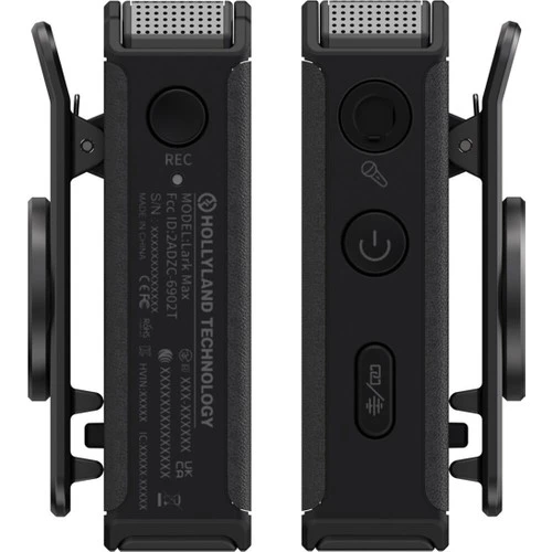 Hollyland Lark Max Duo Iki Kişilik Kablosuz Mikrofon Seti - Resim 2