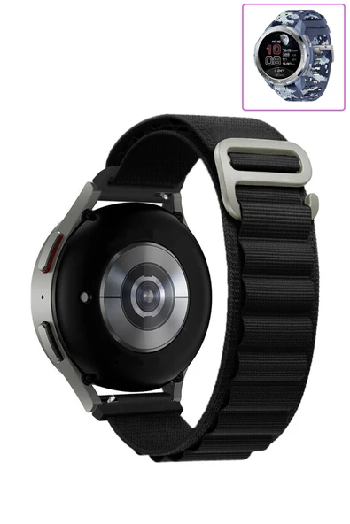 KRETON KRETON Honor Watch GS Pro Uyumlu Kordon Alpine Loop Döngü Spor Kayış - Resim 3