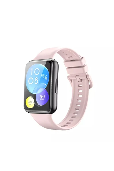 KRETON KRETON Huawei Watch Fit 2 Akıllı Saat Uyumlu Spor Jel Silikon Kordon Kayış - Resim 3