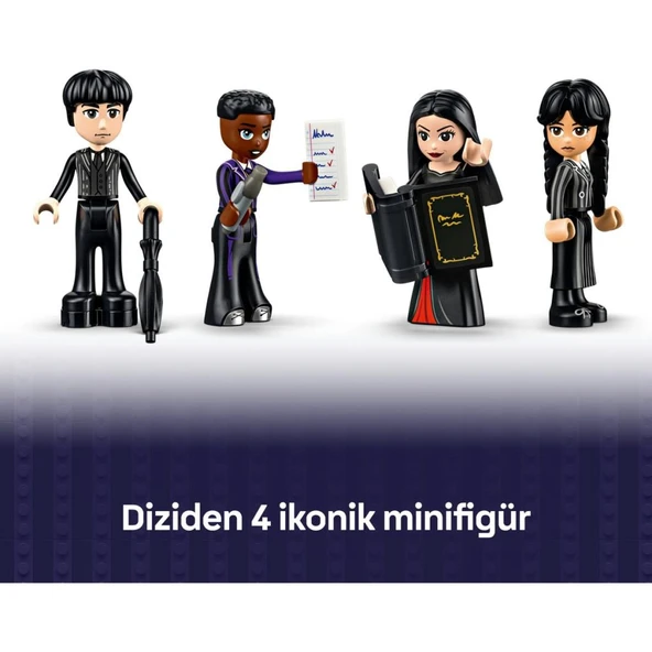 LEGO 76786 Wednesday Morticia’nın Evi - Resim 8