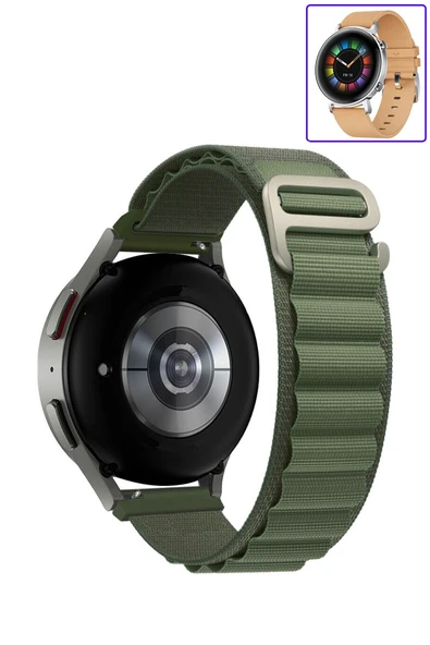 KRETON KRETON Huawei Watch Gt2 42mm Uyumlu Kordon Alpine Loop Döngü Spor Kayış - Resim 8