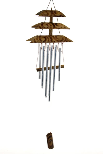 Bambu Metal Çanlı Rüzgar Çanı ürün görseli 1