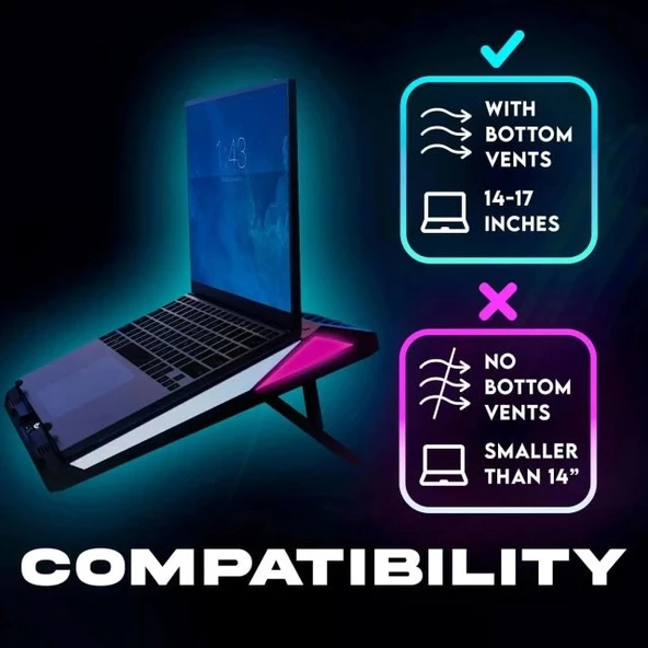 KLIM Mistral Dizüstü Bilgisayar Soğutma Pedi - Resim 5