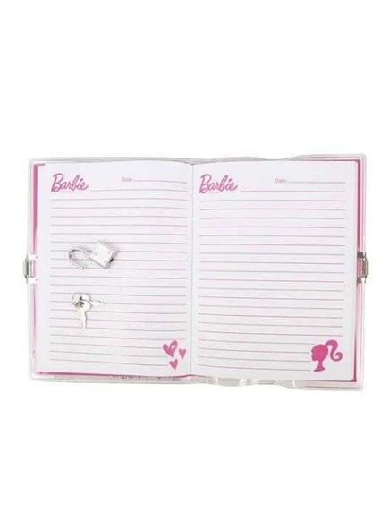 BARBIE B-804 PULLU KİLİTLİ HATIRA DEFTERİ 12/48 - Resim 2