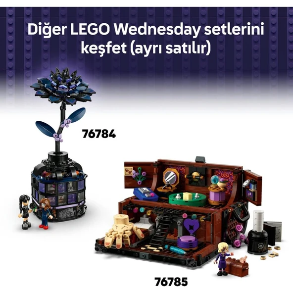 LEGO 76786 Wednesday Morticia’nın Evi - Resim 9