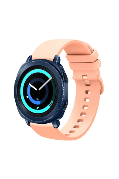 KRETON KRETON Samsung Gear Sport Uyumlu Kordon Yumuşak Dokulu Soft Renk Tokalı Silikon Kayış - Resim 10