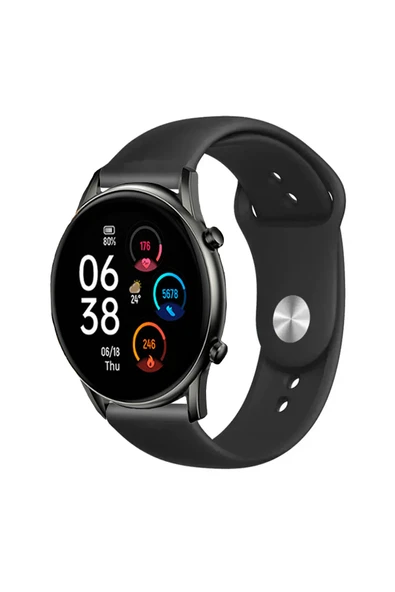 KRETON KRETON Haylou Rt Ls05s Ile Uyumlu Yumuşak Dokulu Silikon Kordon Kayış - Resim 7