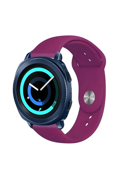 KRETON KRETON Samsung Gear Sport Uyumlu Kordon Yumuşak Dokulu Silikon Kayış - Resim 6