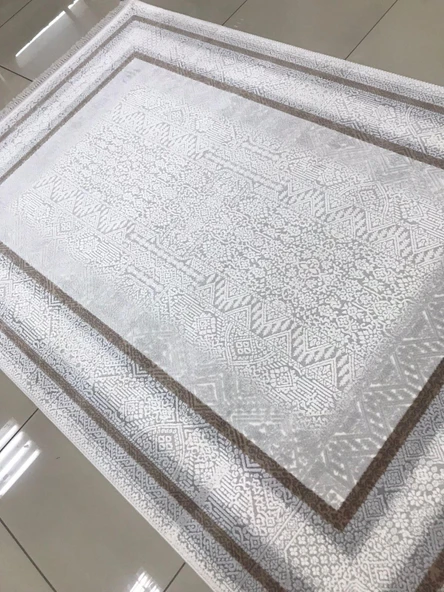 Padişah Halı Santo 77771 070 Serisi Akrilik Salon Oturma Yatak Odası Halısı - Resim 5