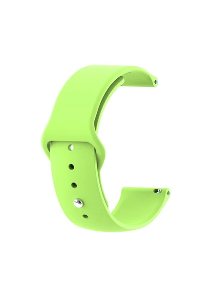 KRETON KRETON Haylou Rs4 Plus Ile Uyumlu Yumuşak Dokulu Silikon Kordon Kayış (20MM) - Resim 9